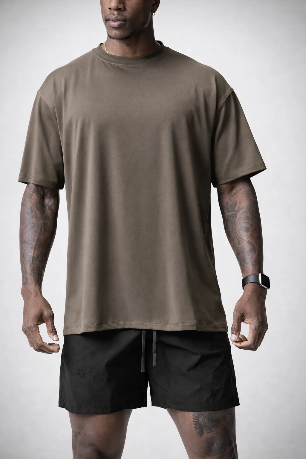 Camisa Esportiva Masculina Academia Oversized Minimalista