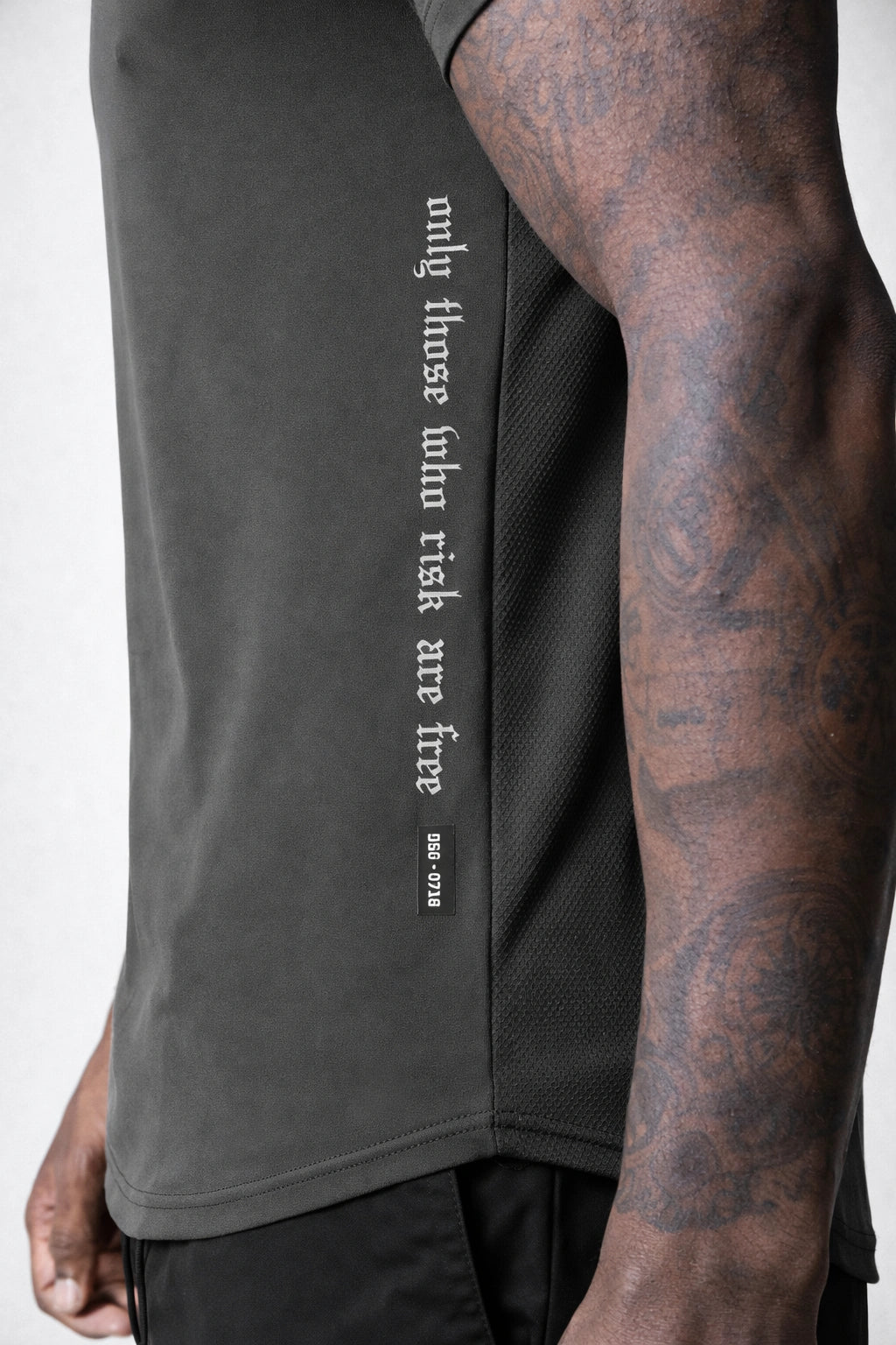 Camisa Esportiva Masculina Academia Minimalista Dry Fit - ASRV