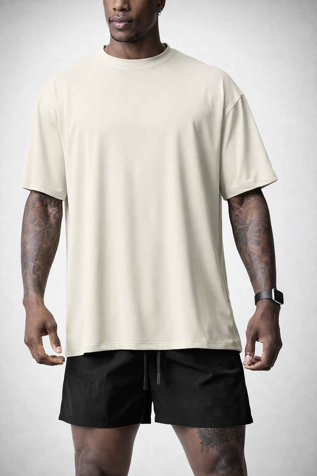 Camisa Esportiva Masculina Academia Oversized Minimalista