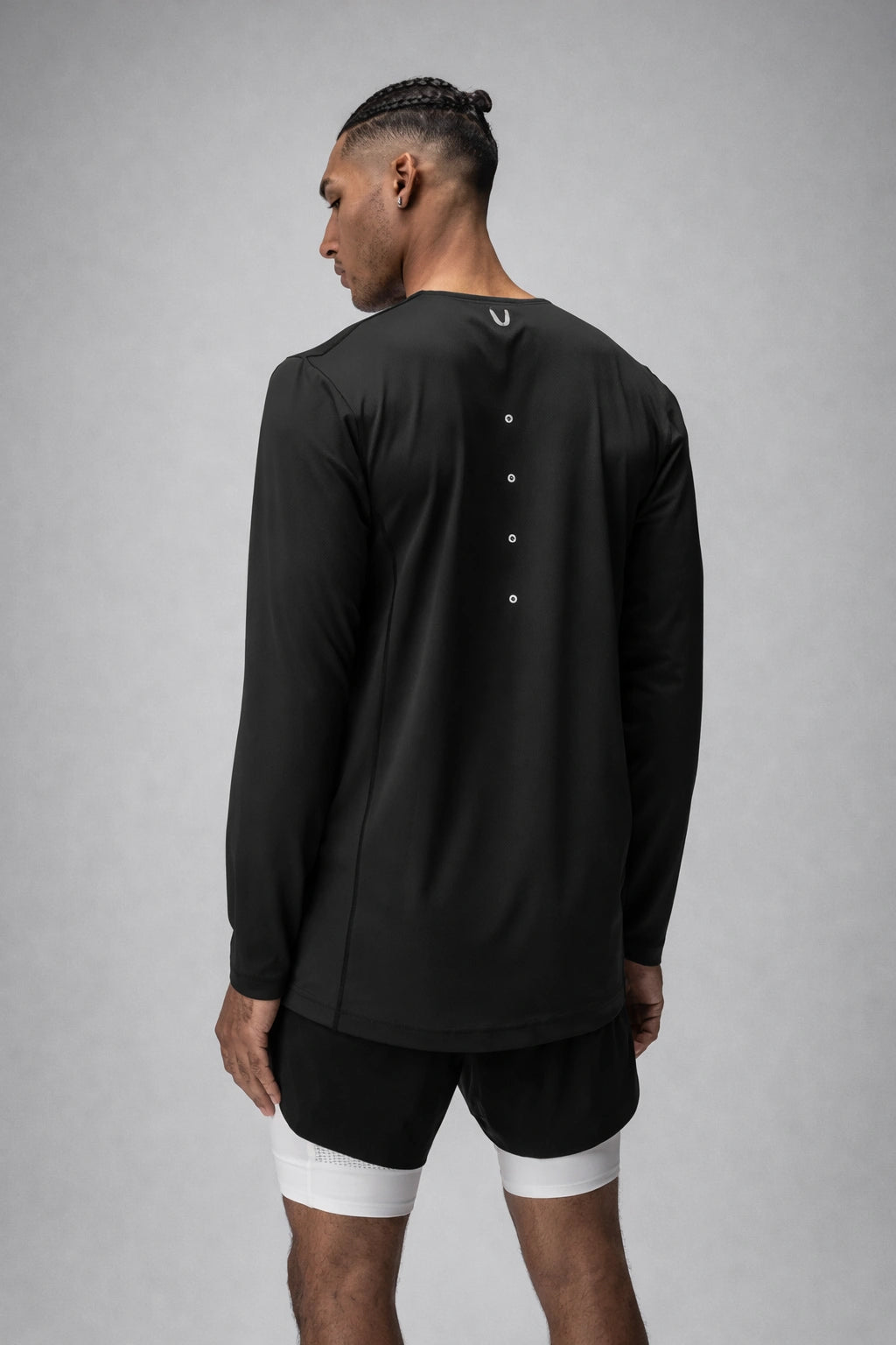 Camisa Esportiva Masculina Fitness Manga Longa