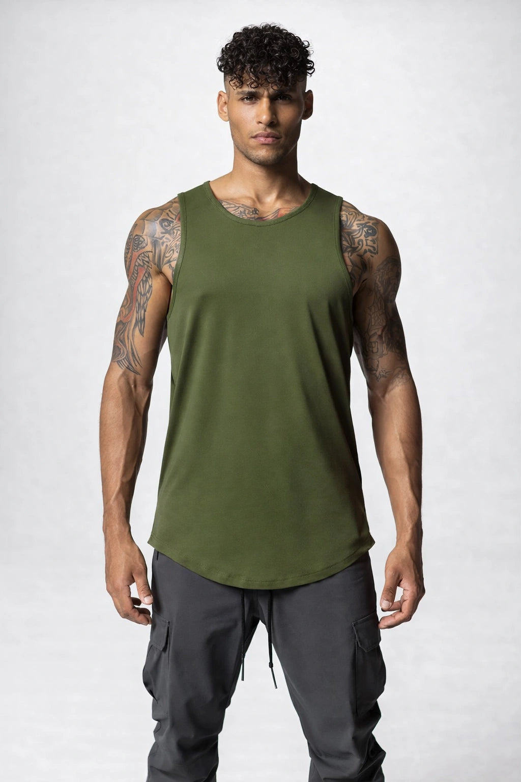 Regata Fitness Minimalista Masculina Respirável Academia - Minimal Fit