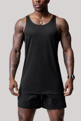 Regata Esportiva Masculina Respirável e Minimalista Academia