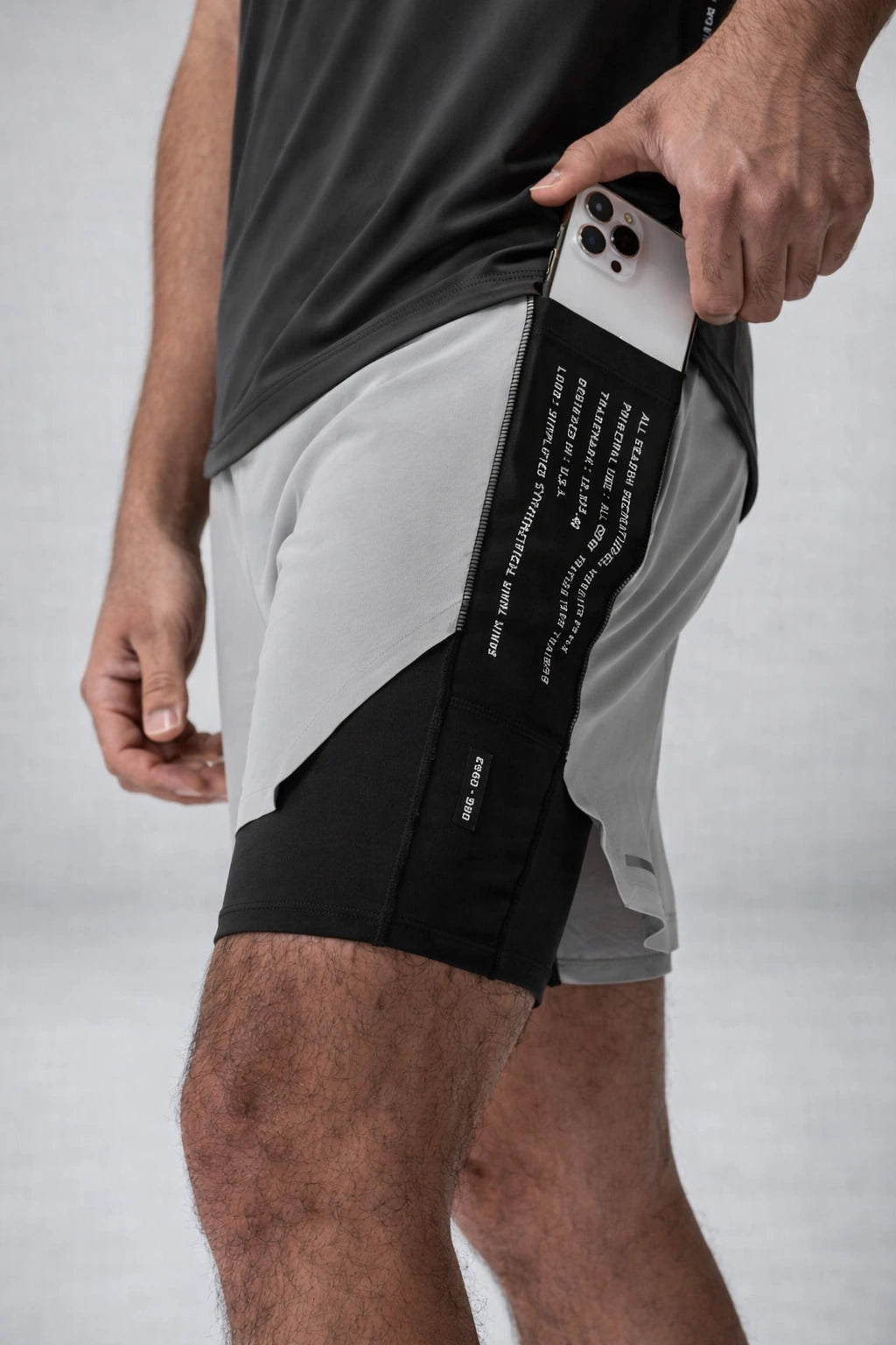 Short Premium Fitness Masculino de Academia Respirável