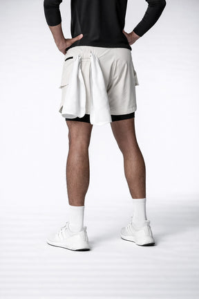 Short Esportivo de Academia com Bolso Lateral