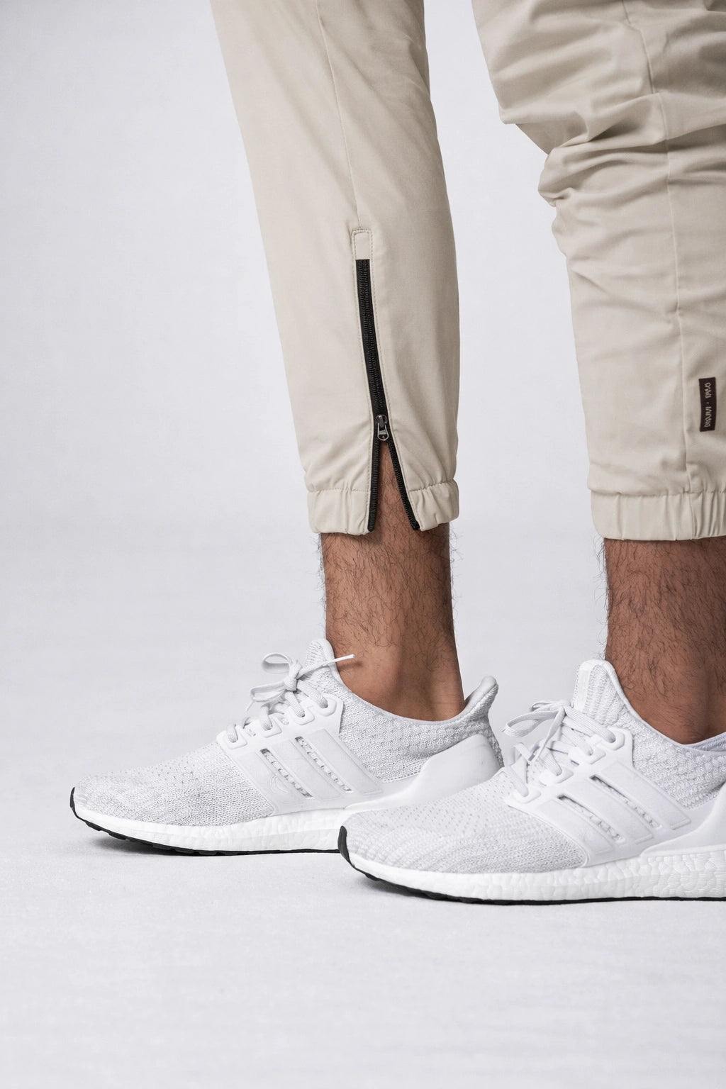 Calça Masculina Esportiva Justa Respirável com Bolso Lateral