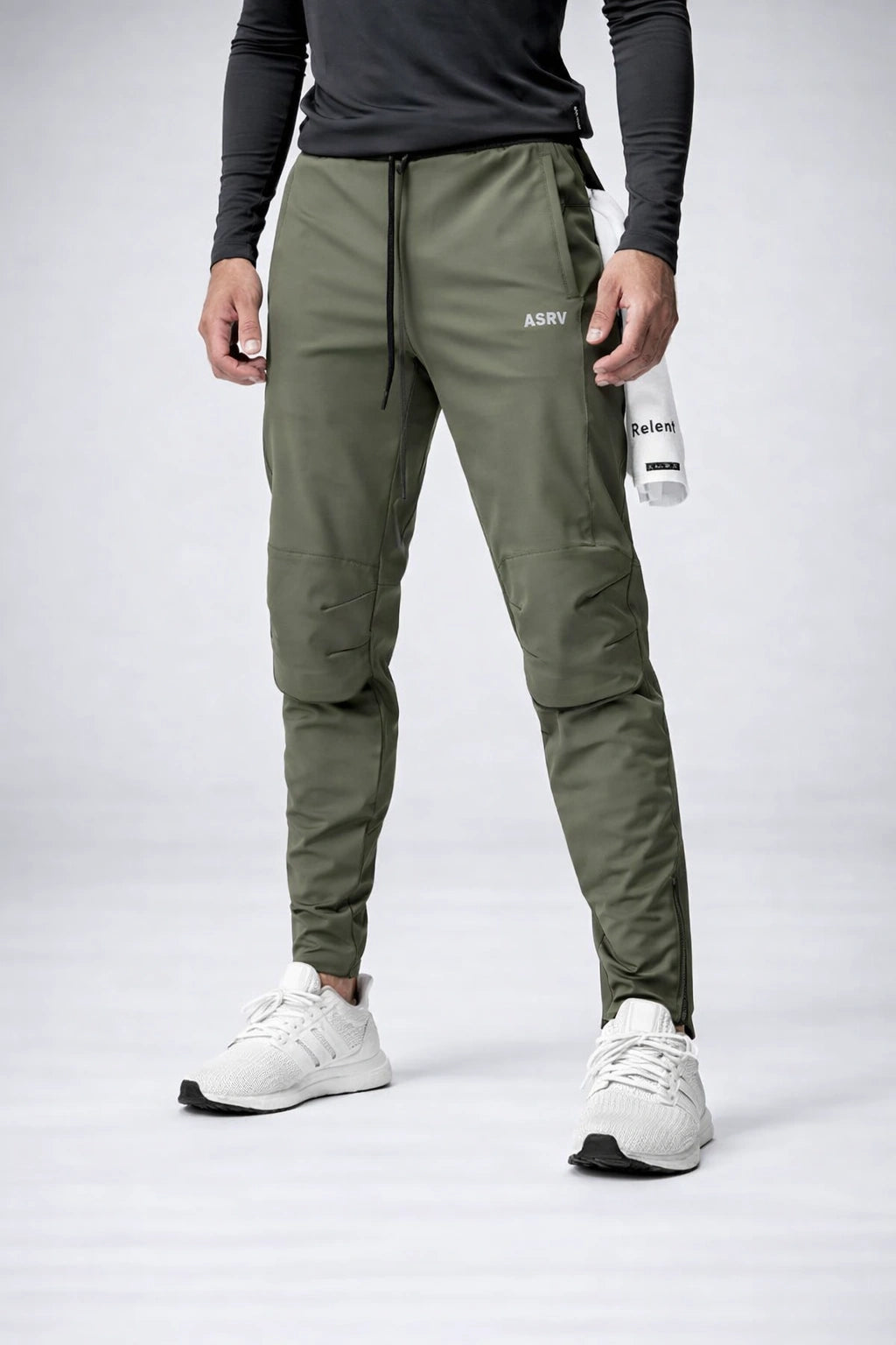 Calça Esportiva Masculina fitness Com Zíper