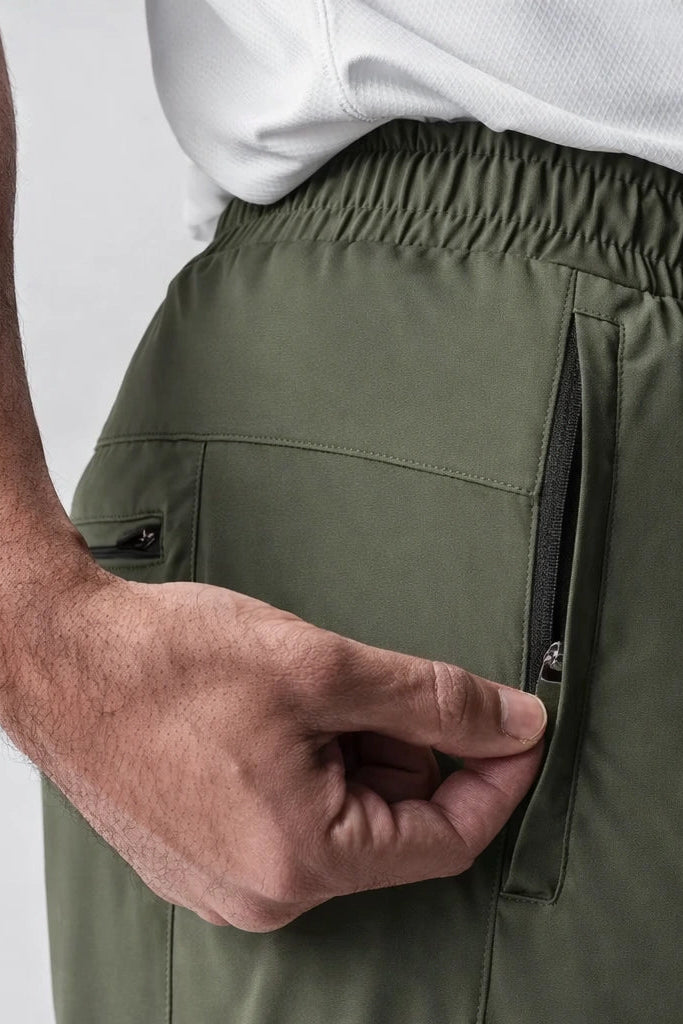 Calça Esportiva Masculina fitness Com Zíper