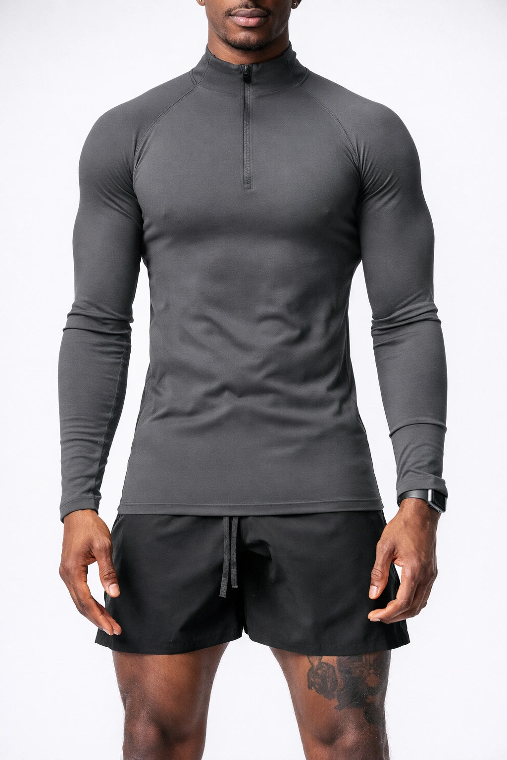 Camisa Masculina esportiva Casual Gola alta Academia Treino e Esportes