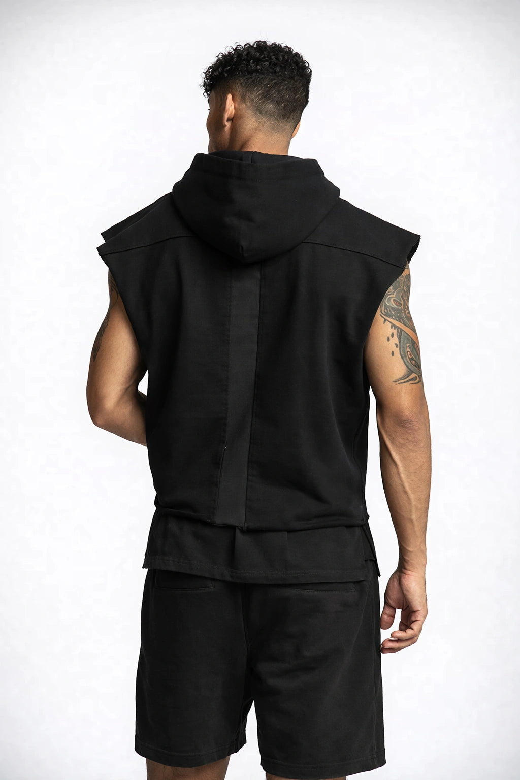 Camiseta de colete com Capuz Academia Premium 2 em 1 - ASRV