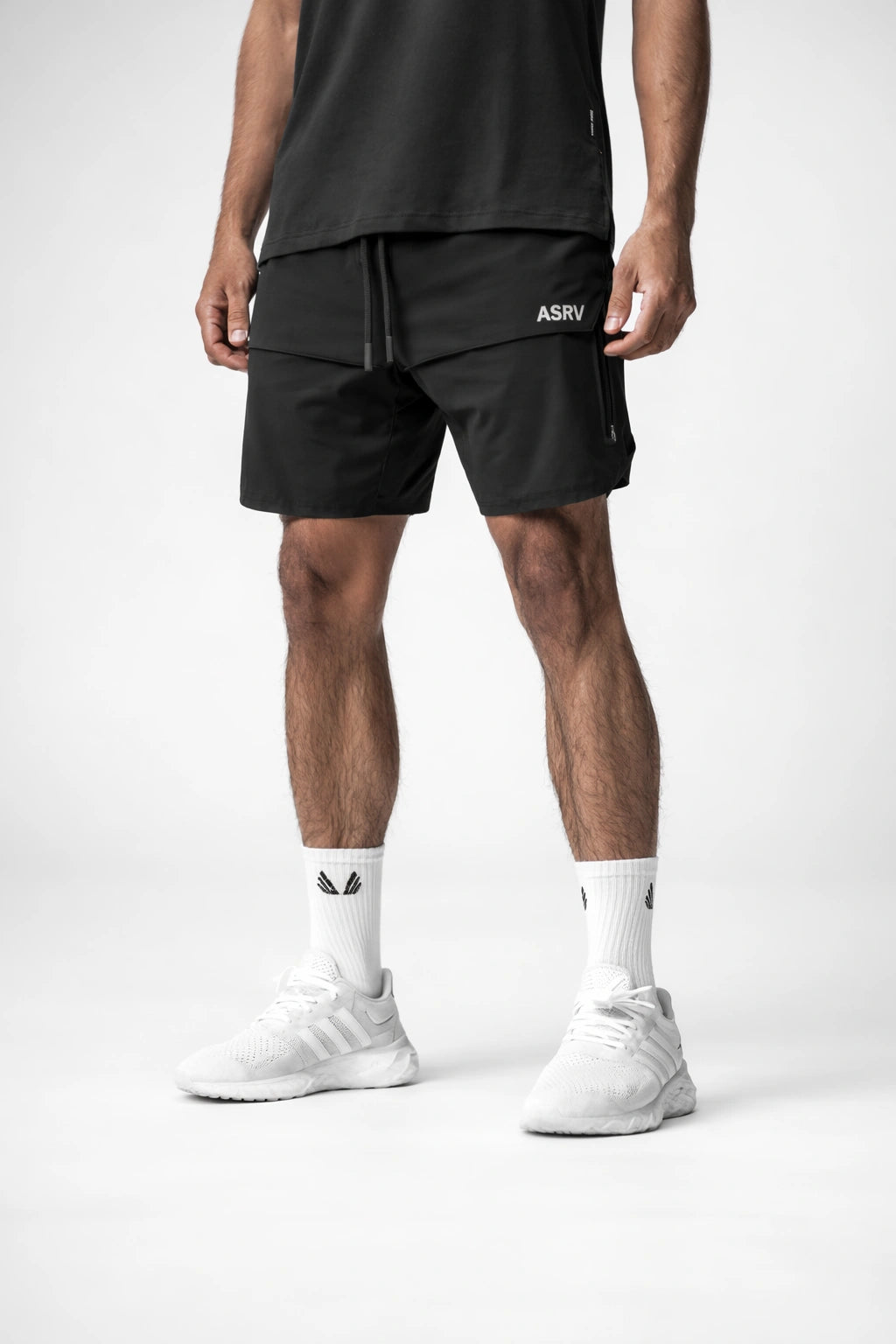 Short Esportivo de Academia  Masculino com Bolso Lateral