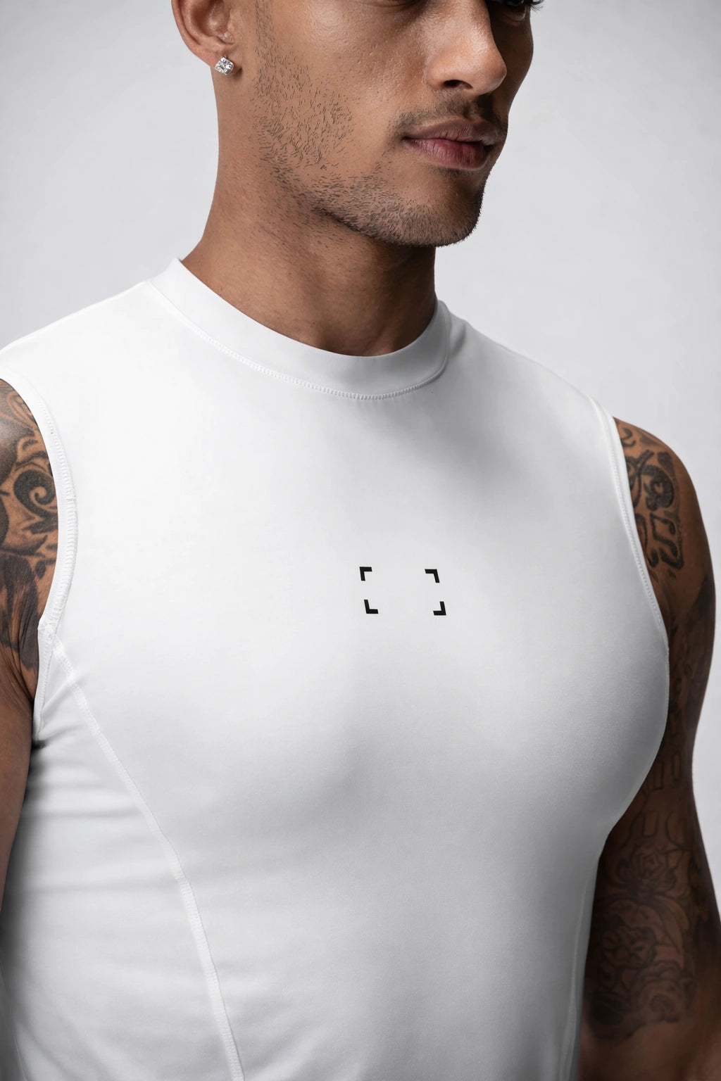 Regata Esportiva Masculina Compressão Alta Modelagem WarpFlexx®