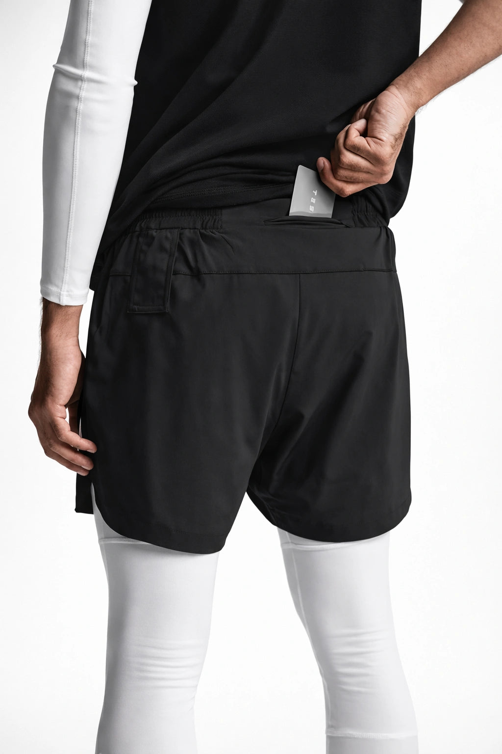 Short Inverno de Academia Esportivo Masculino 3 em 1