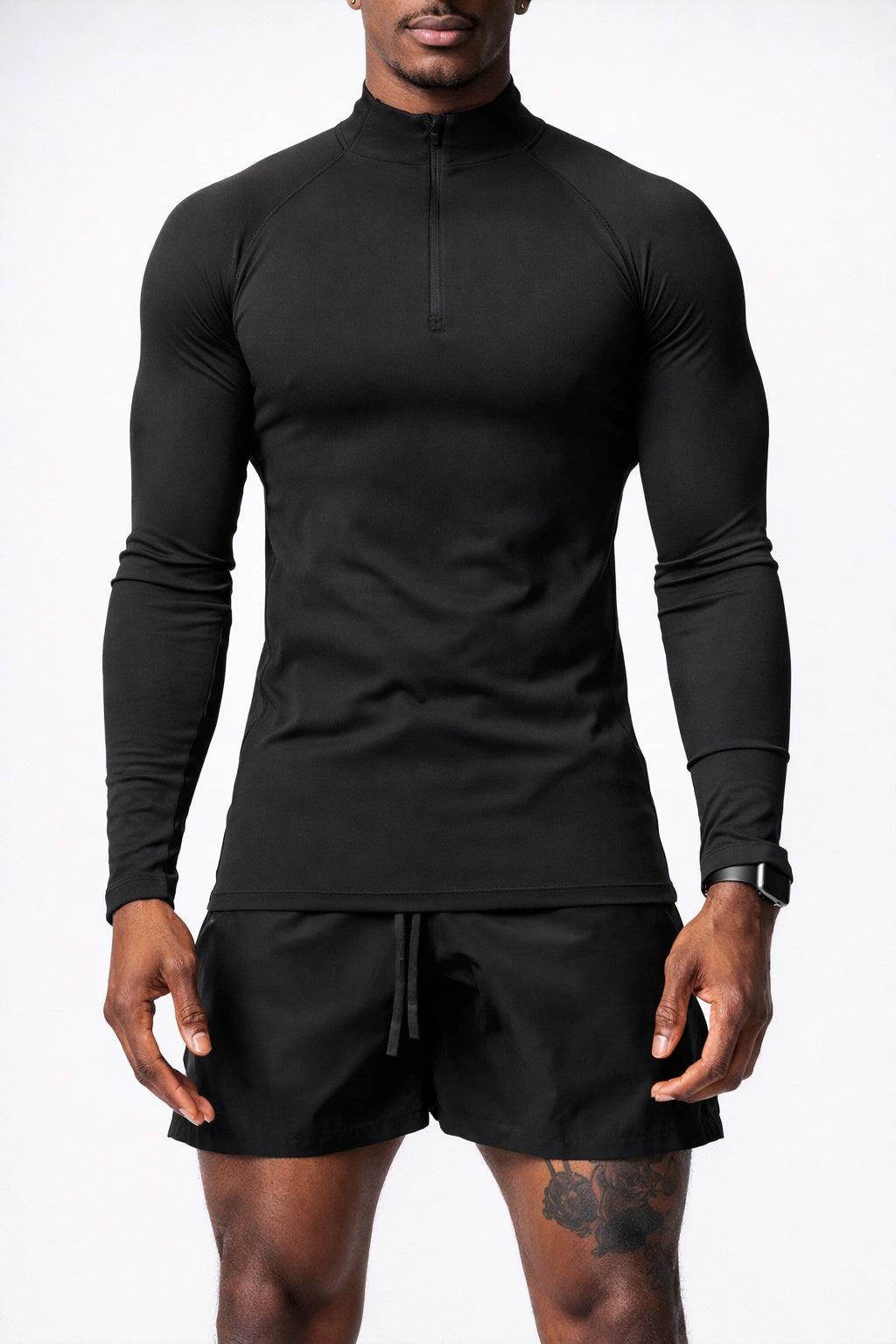 Camisa Masculina esportiva Casual Gola alta Academia Treino e Esportes