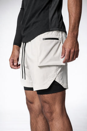 Short Esportivo de Academia com Bolso Lateral
