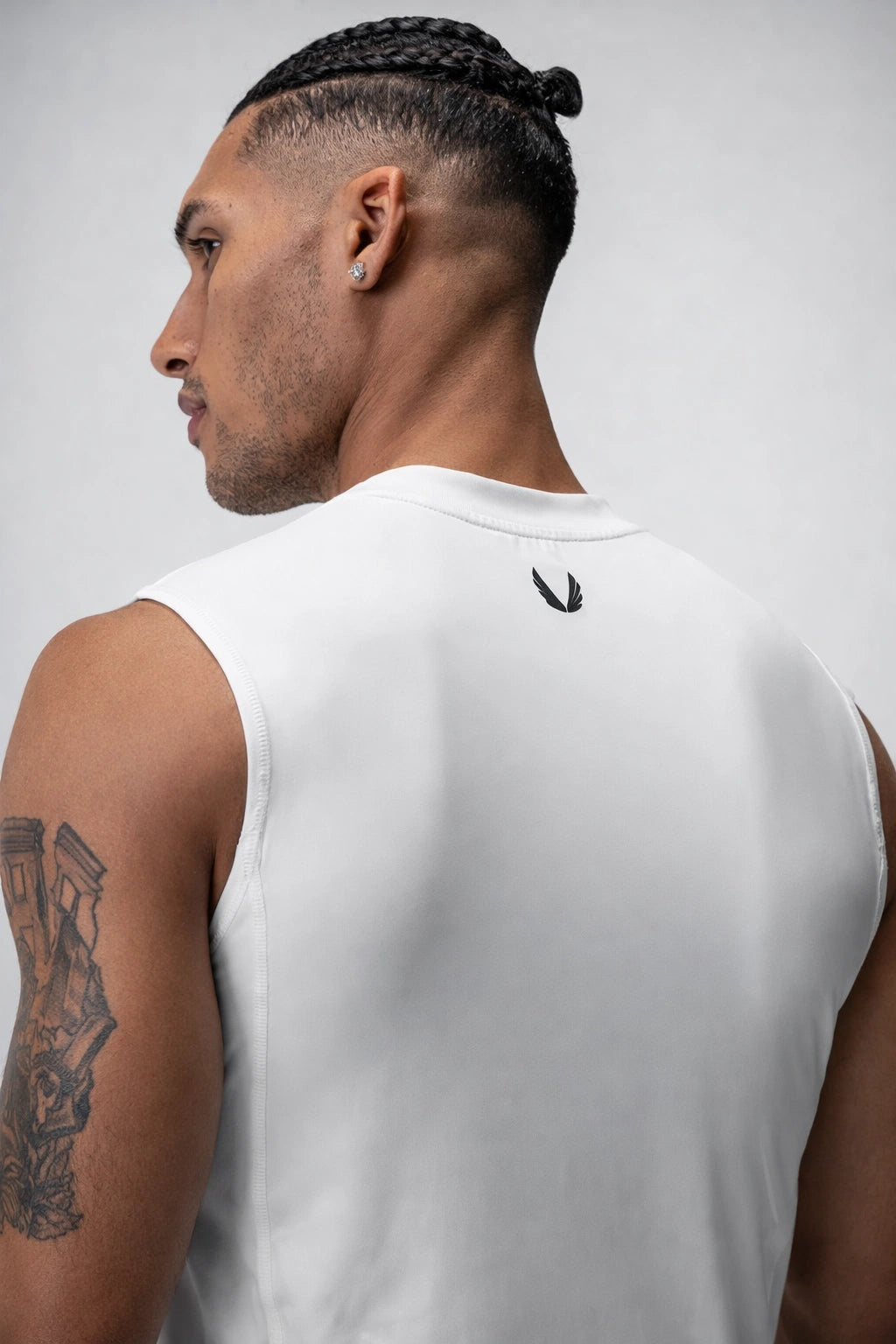 Regata Esportiva Masculina Compressão Alta Modelagem WarpFlexx®