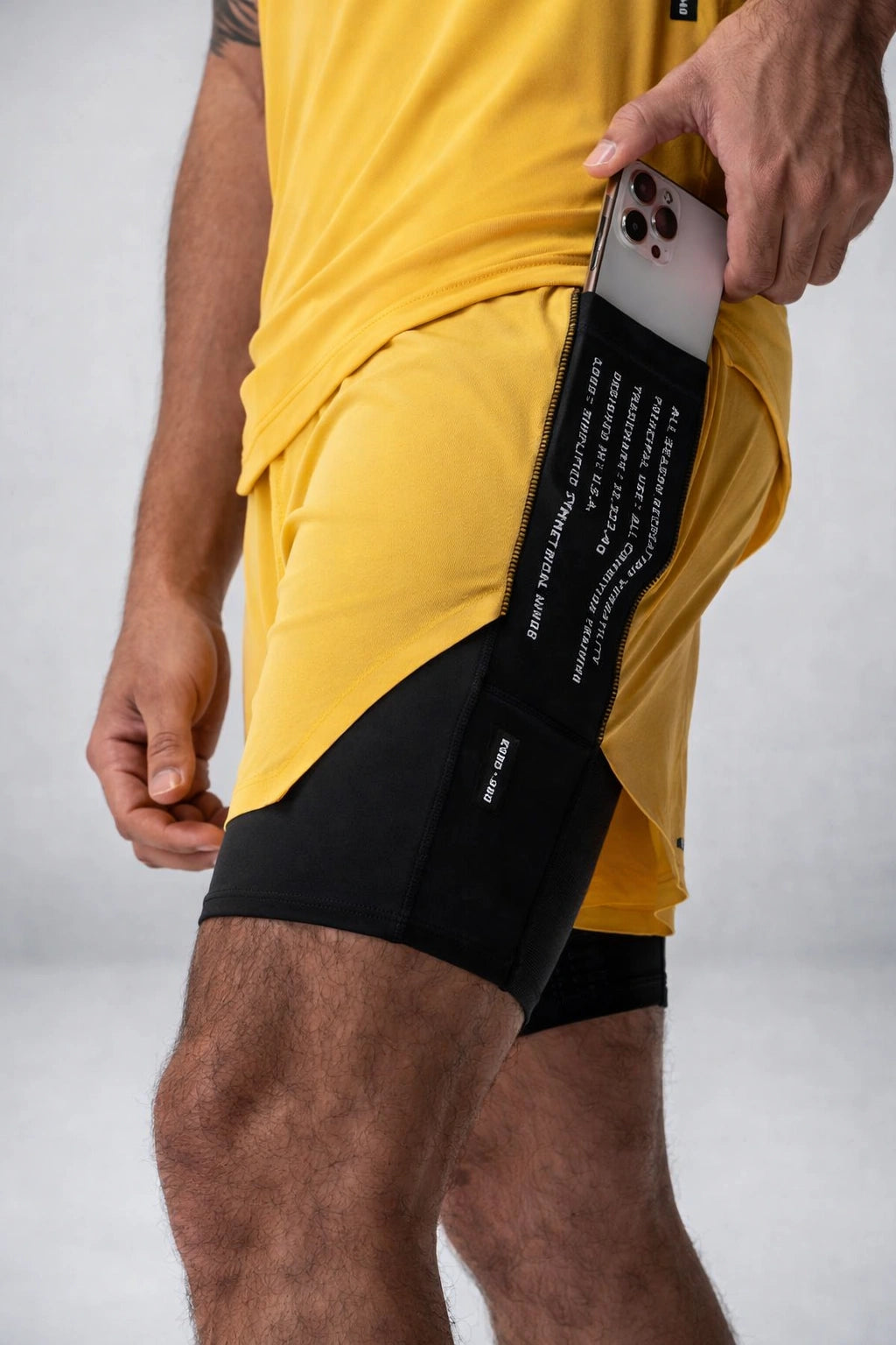 Short Premium Fitness Masculino de Academia Respirável