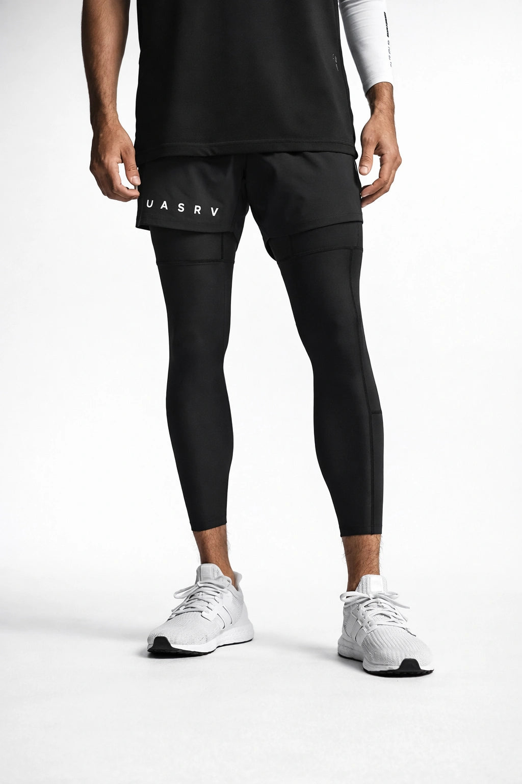 Short Inverno de Academia Esportivo Masculino 3 em 1