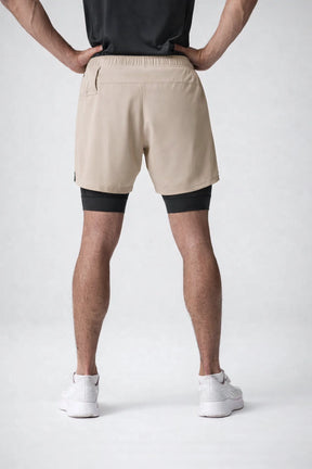 Short Masculino de Academia 2 em 1