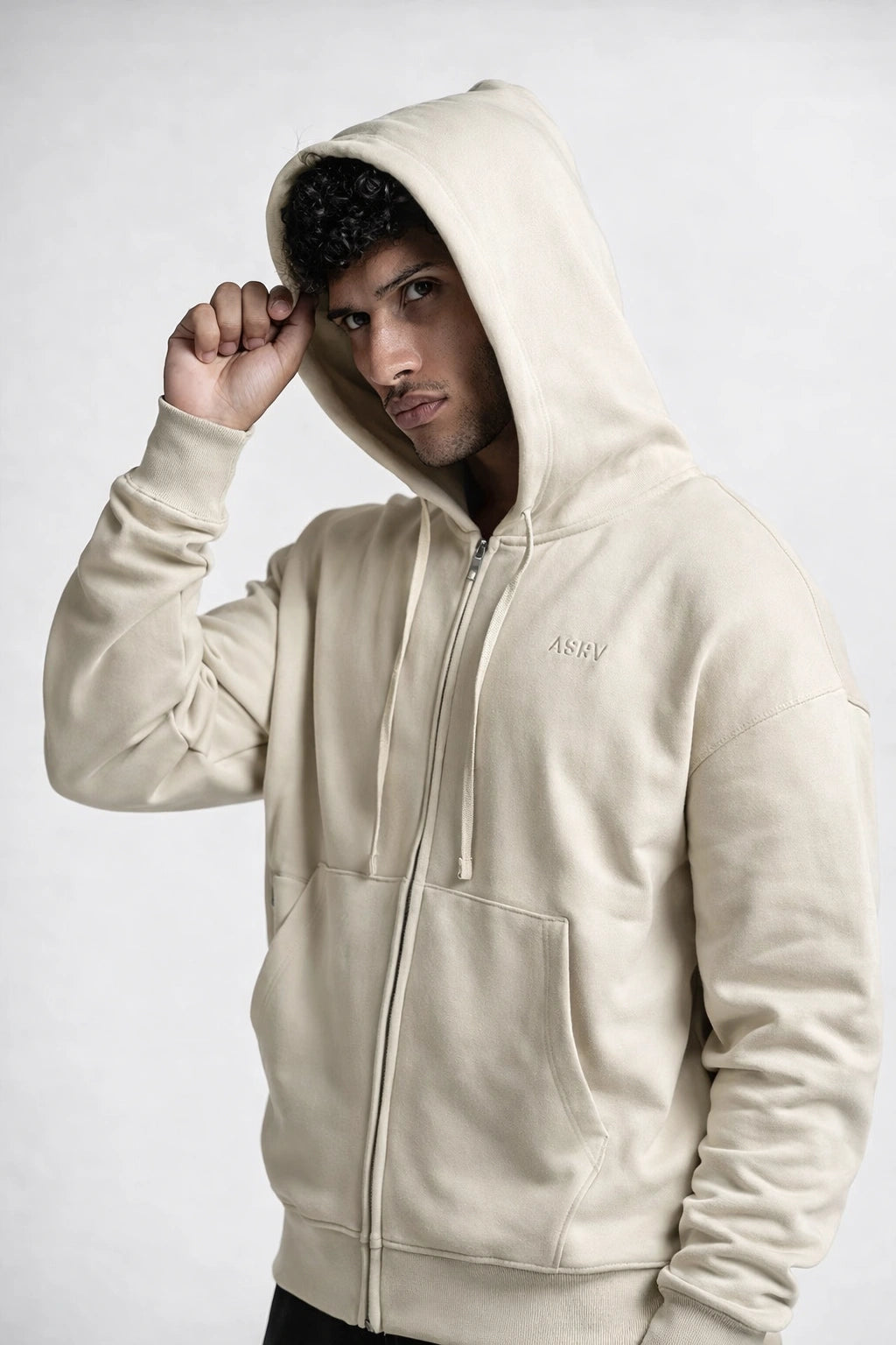 Jaqueta Esportiva Masculina Algodão com Zíper Fitness