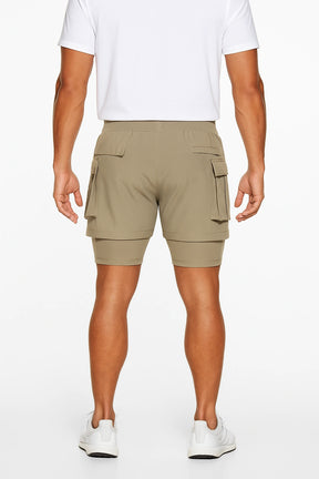 Short Esportivo de Academia Masculino com Bolsos Laterais