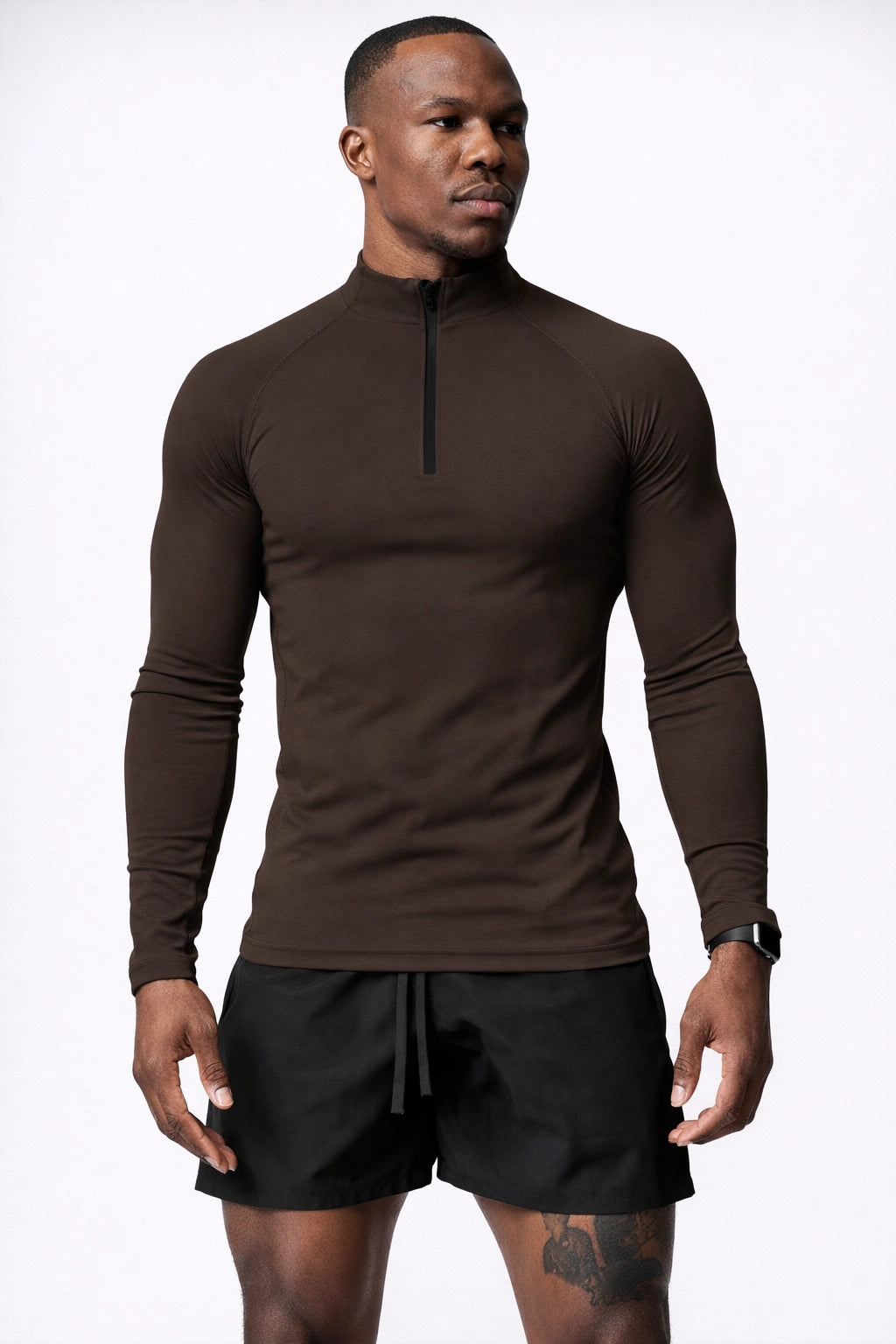 Camisa Masculina esportiva Casual Gola alta Academia Treino e Esportes