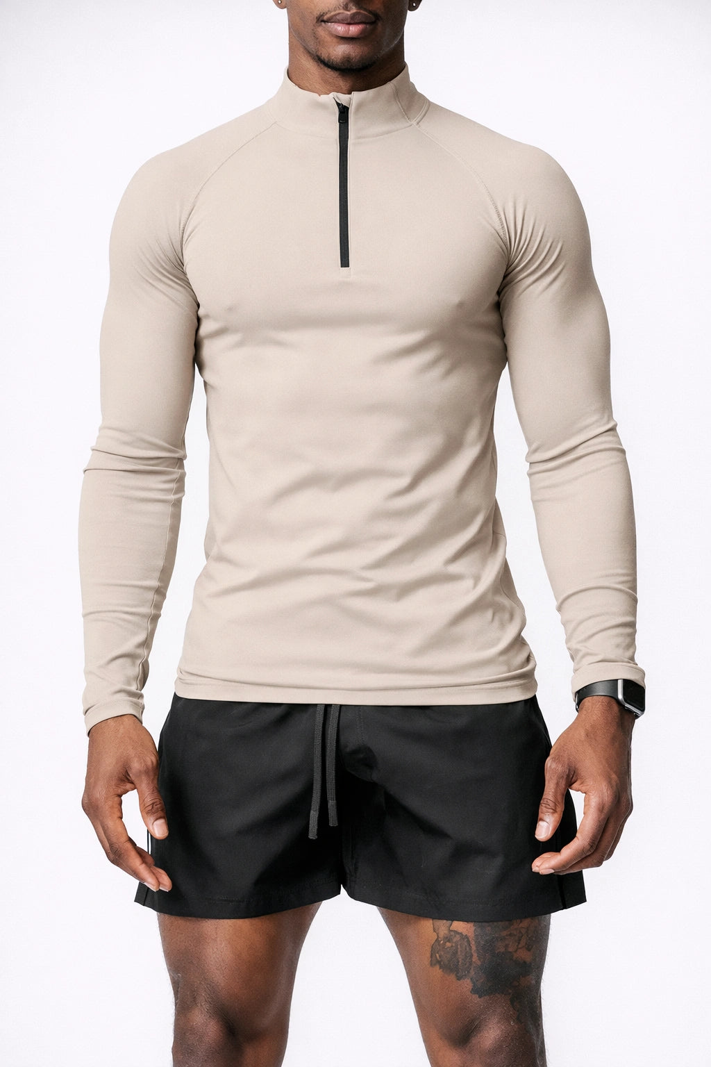 Camisa Masculina esportiva Casual Gola alta Academia Treino e Esportes