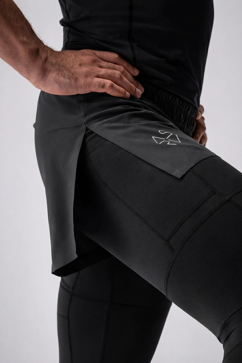 Short Masculino Esportivo com Bolso Interno Legging Tetra-lite