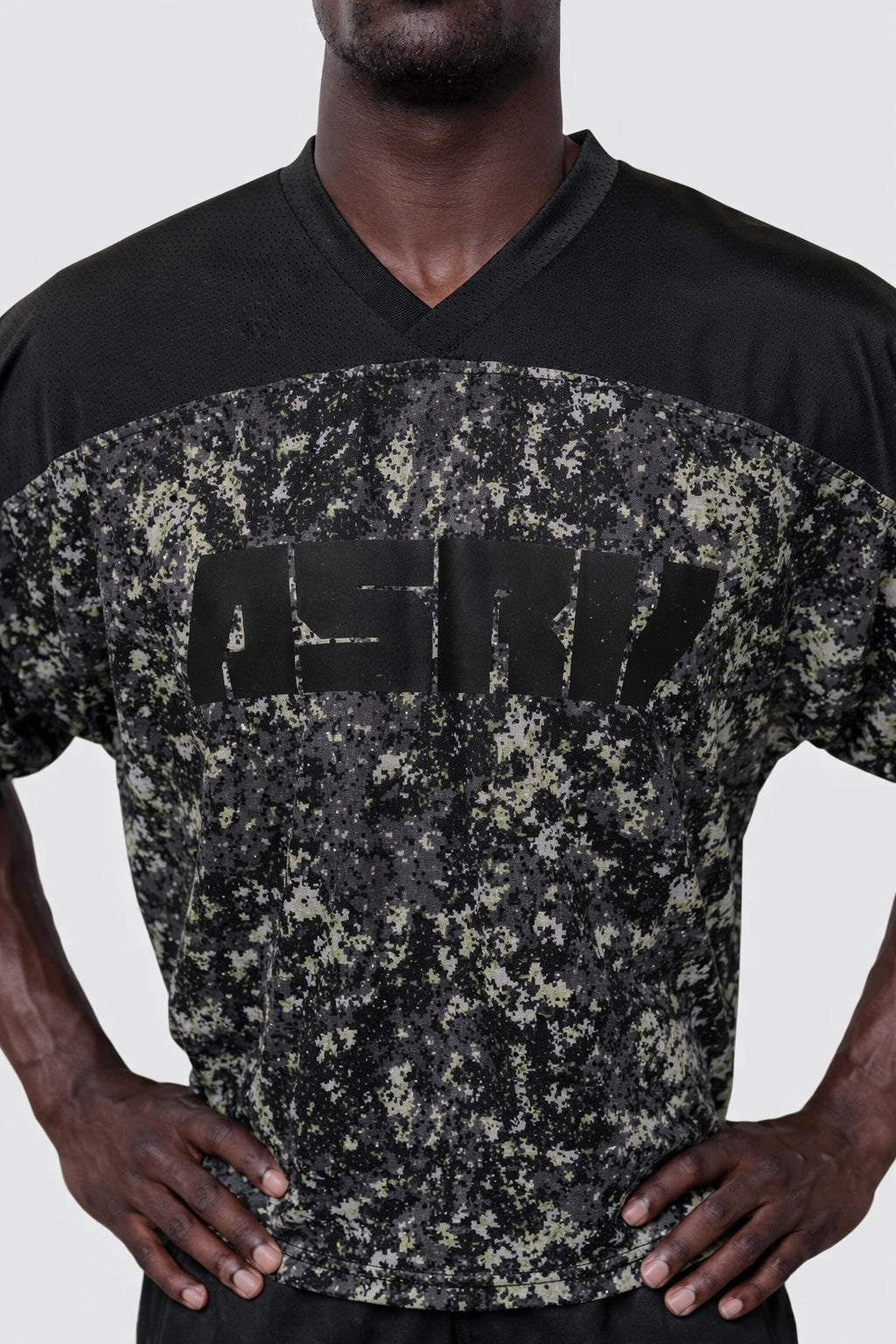 Camisa Oversized Esportiva Masculina Respirável Nano Mesh