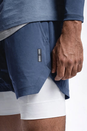 Short Esportivo de Academia Masculino Secagem rápida 2 em 1