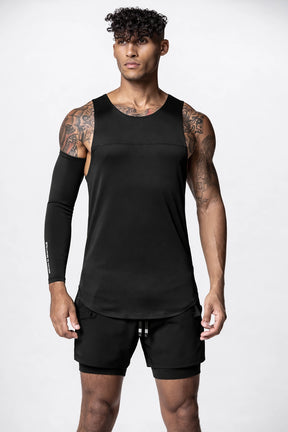 Regata Esportiva Masculina Respirável Academia - T-Shirt ASRV