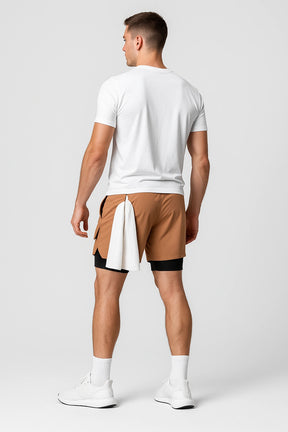 Short Esportivo de Academia com Bolso Lateral