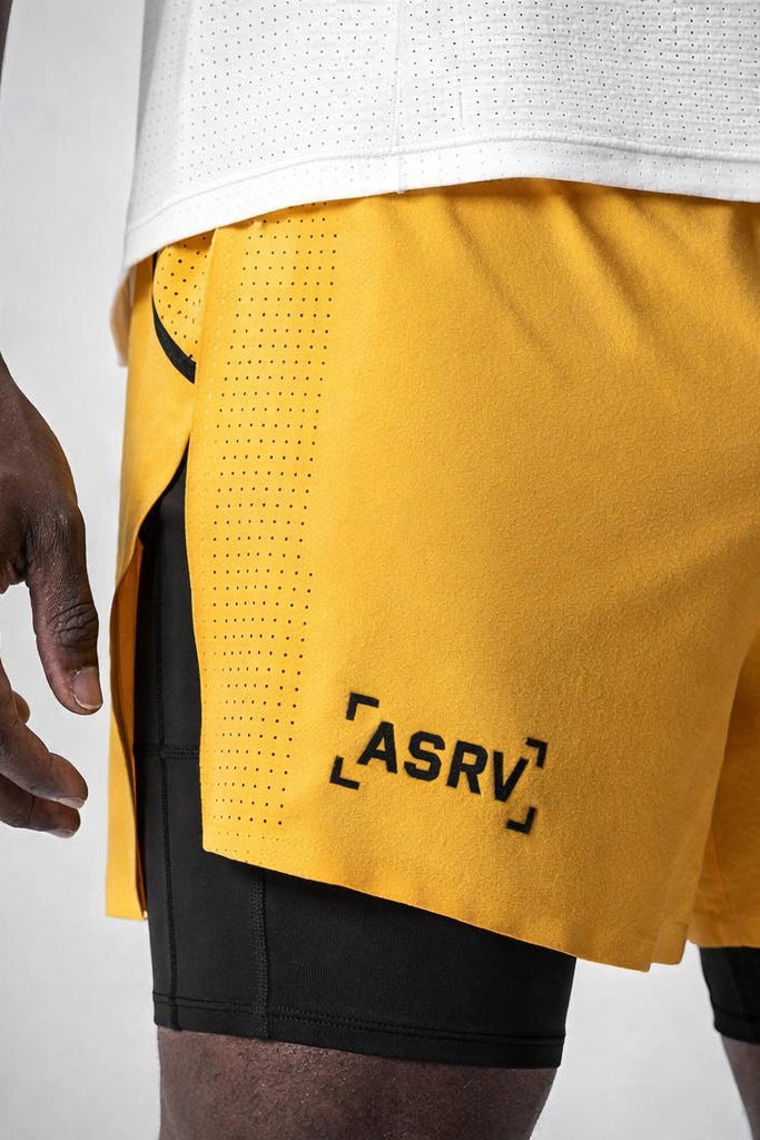 Short Esportivo de Academia  Masculino Respirável 2 em 1 - Slim Run