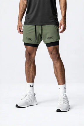 Short de Academia Esportivo  Masculino 2 em 1 - ASRV