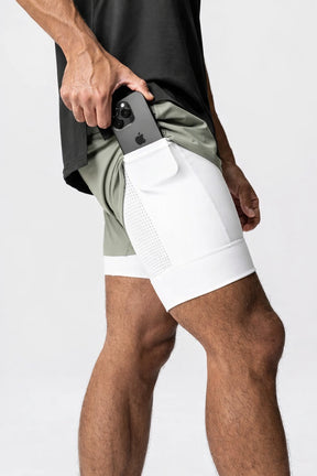 Short de Academia Esportivo  Masculino 2 em 1 - ASRV