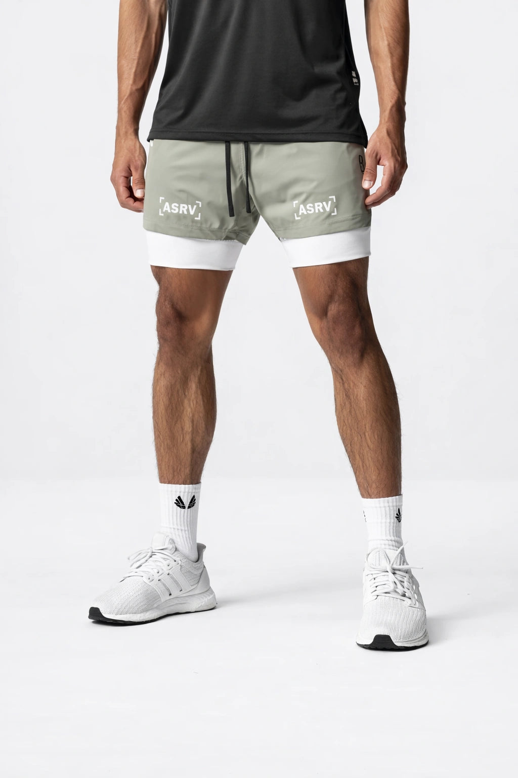Short de Academia Esportivo  Masculino 2 em 1 - ASRV