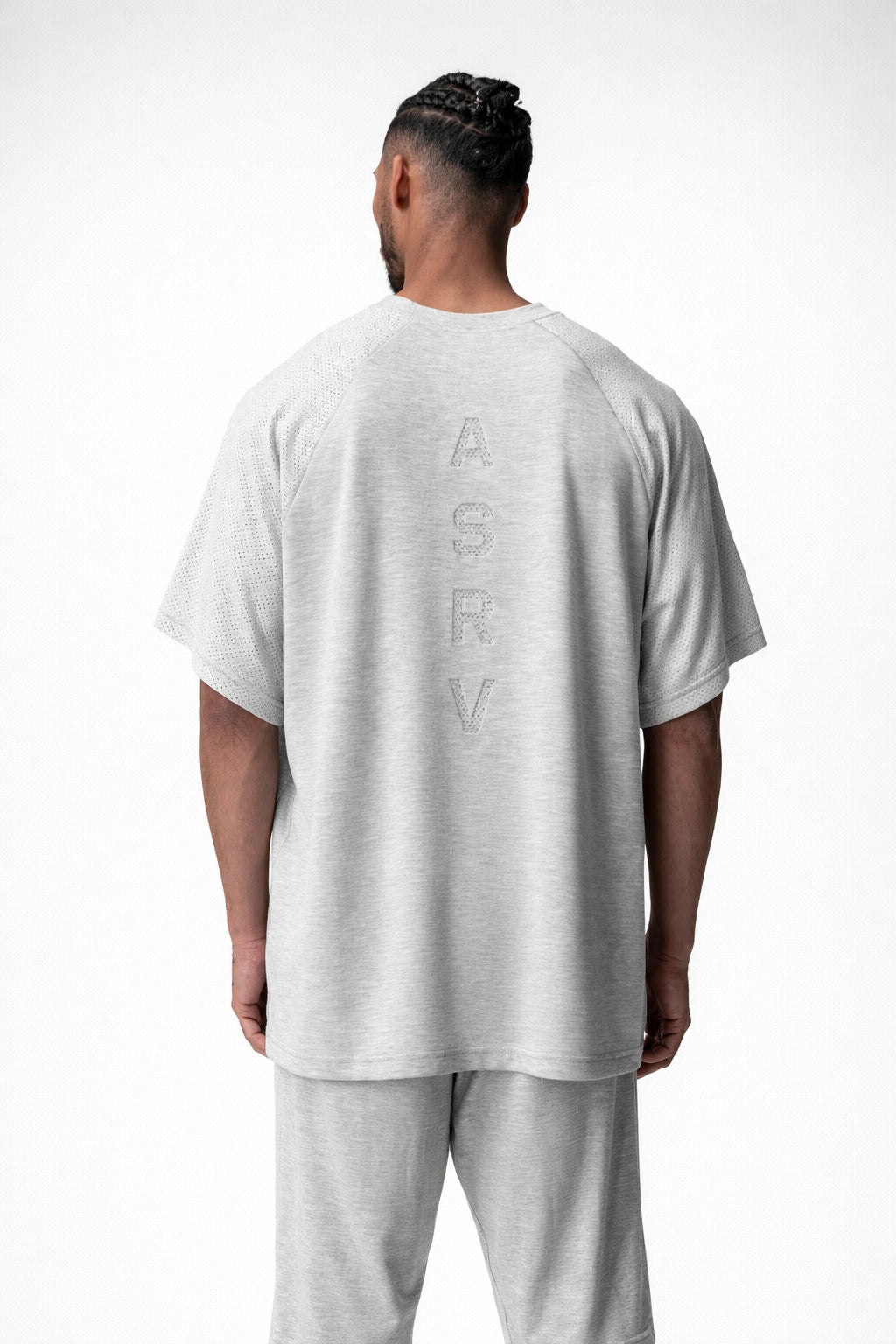 Camisa Esportiva Masculina Academia Oversized Respirável - ASRV