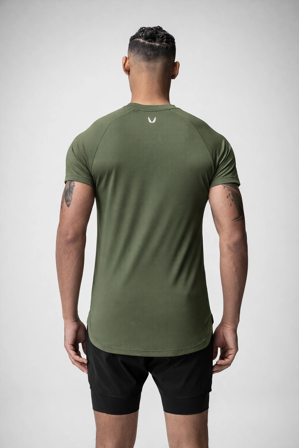 Camisa Masculina Esportiva Academia Premium Justa Minimalista