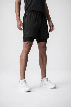 Short Masculino de Academia 2 em 1