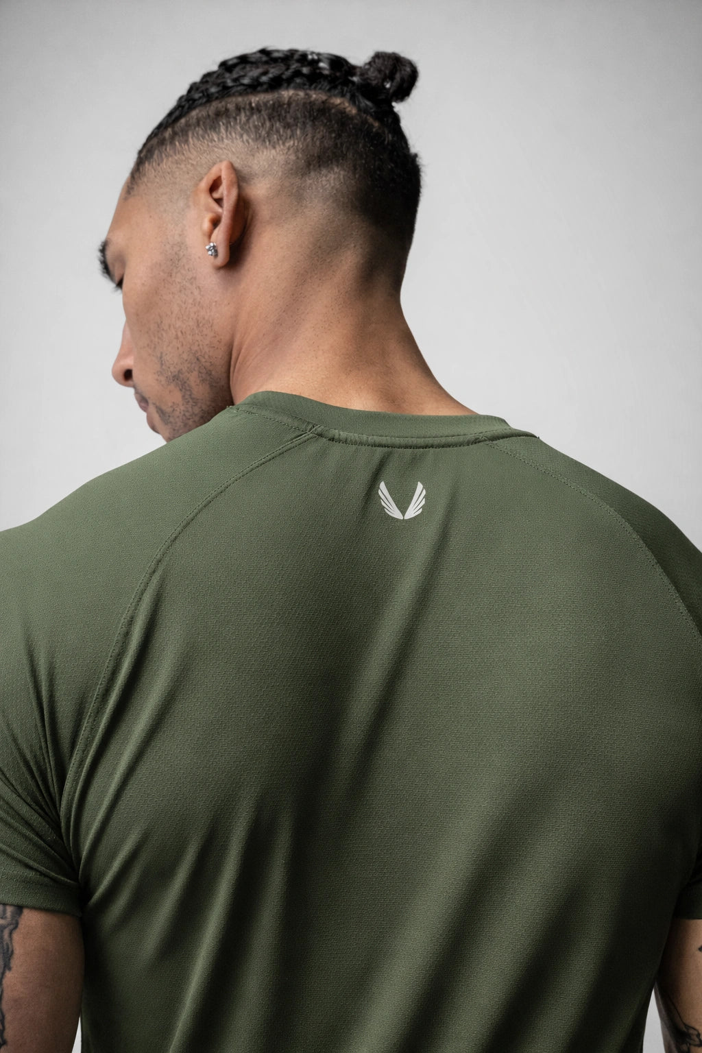 Camisa Masculina Esportiva Academia Premium Justa Minimalista