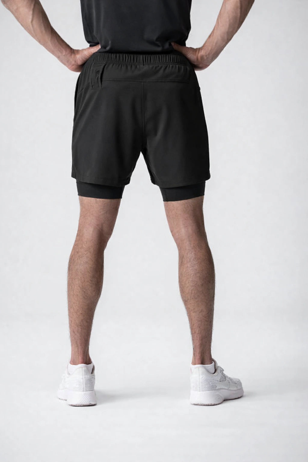 Short Masculino de Academia 2 em 1