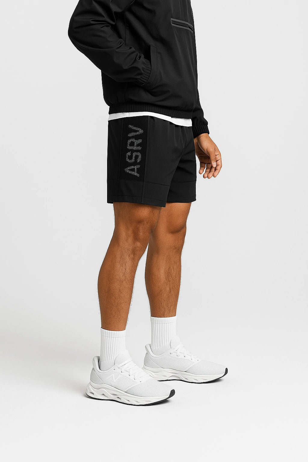 Short Esportivo de Academia  Respirável Masculino ASRV