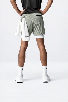 Short de Academia Esportivo  Masculino 2 em 1 - ASRV