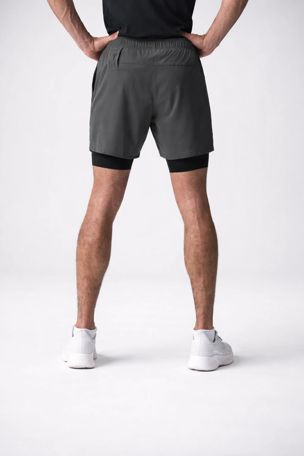 Short Masculino de Academia 2 em 1