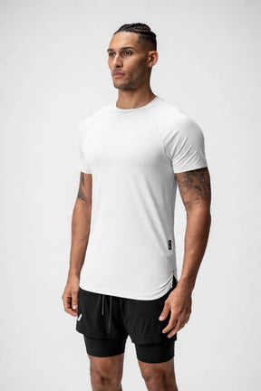 Camisa Masculina Esportiva Academia Premium Justa Minimalista