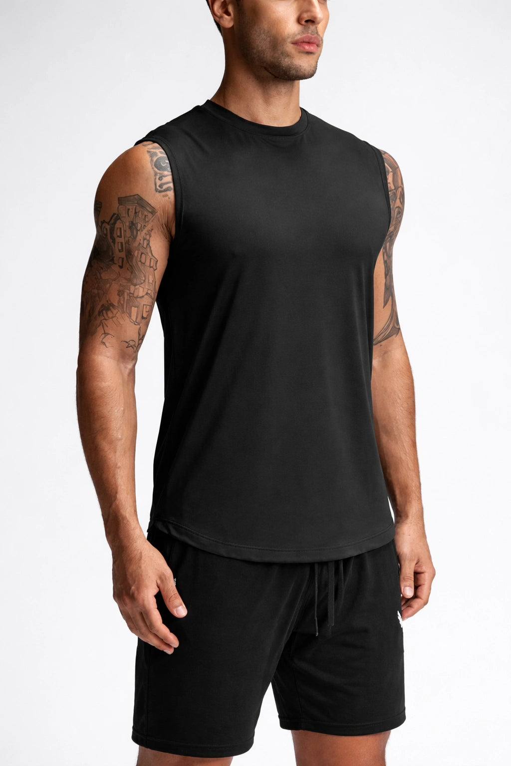 Regata Esportiva Masculina Minimalista Respirável Academia - T-Shirt Minimal II ASRV