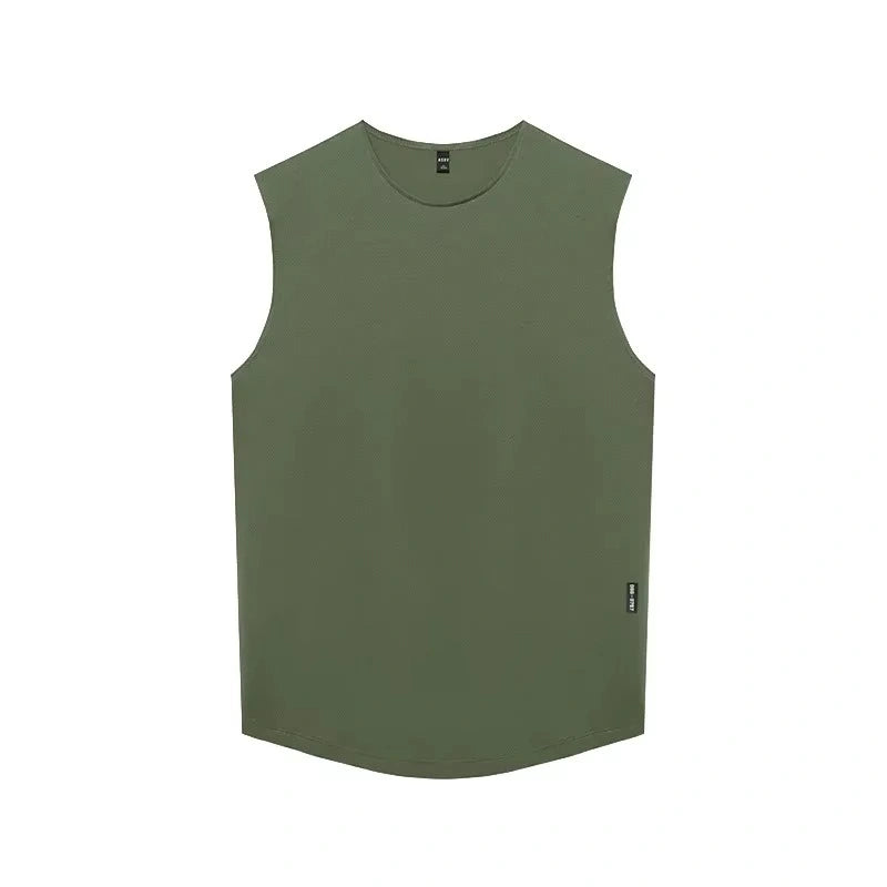 Regata Esportiva Masculina Minimalista Respirável Academia - T-Shirt Minimal II ASRV