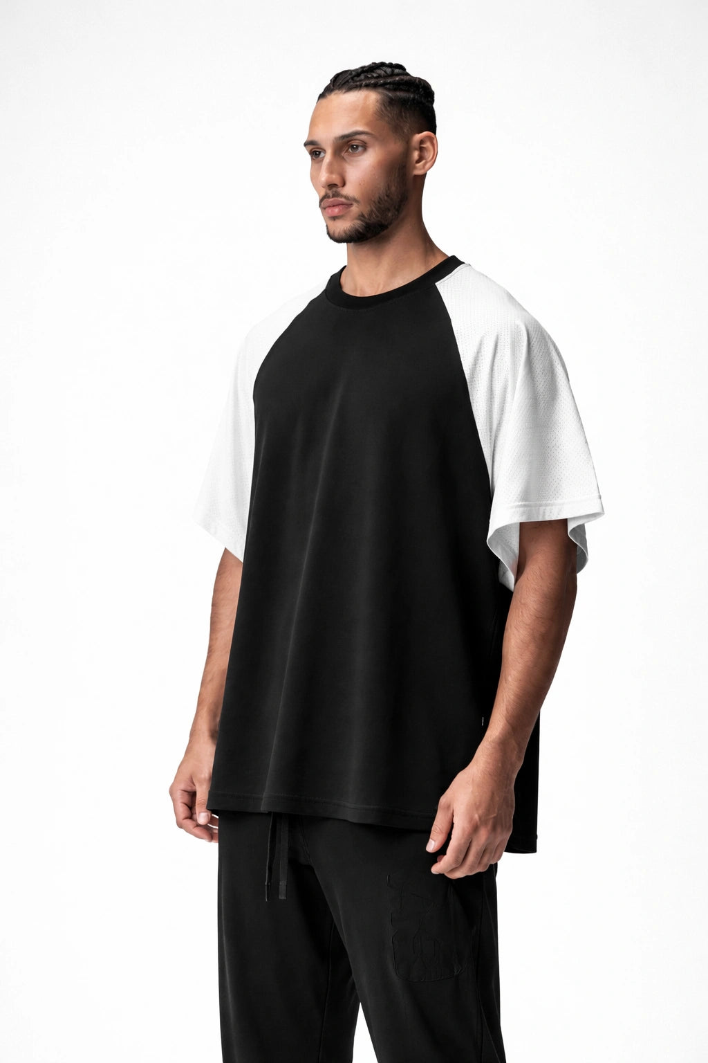 Camisa Esportiva Masculina Academia Oversized Respirável - ASRV