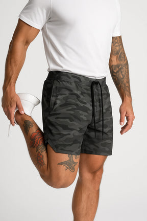 Short de Academia Masculino Slim com Bolso lateral