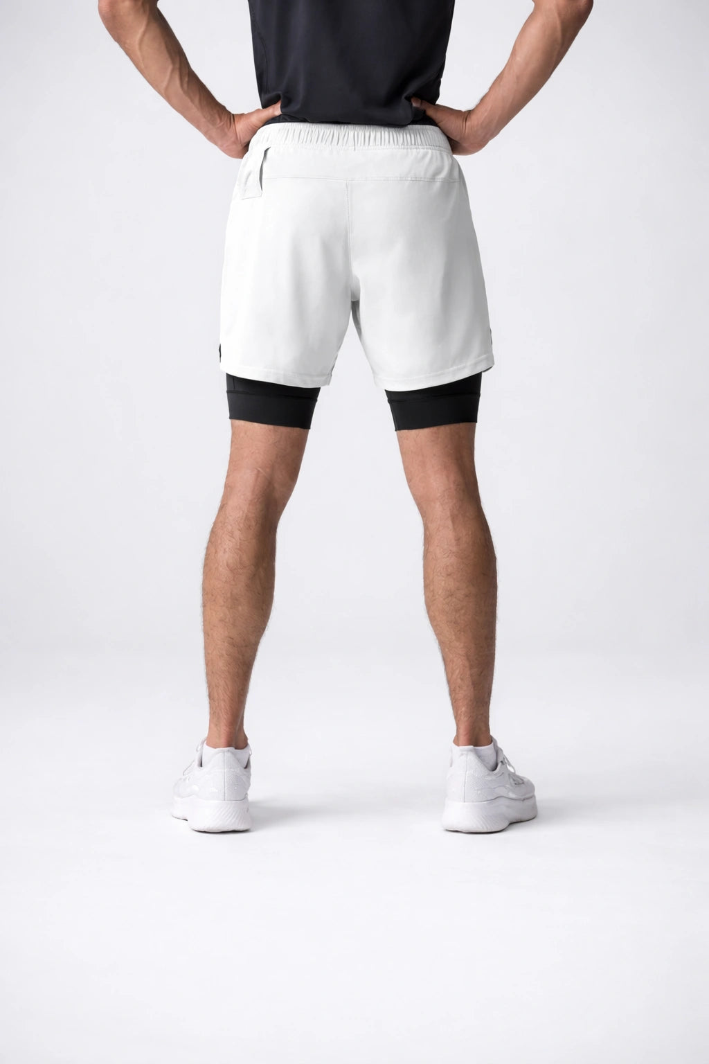 Short Masculino de Academia 2 em 1