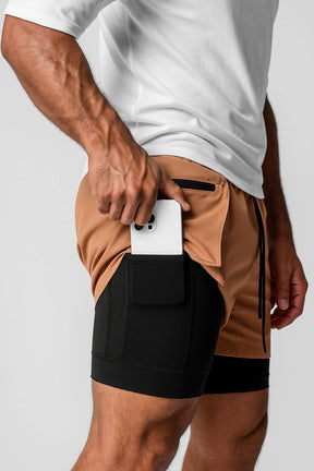 Short Esportivo de Academia com Bolso Lateral
